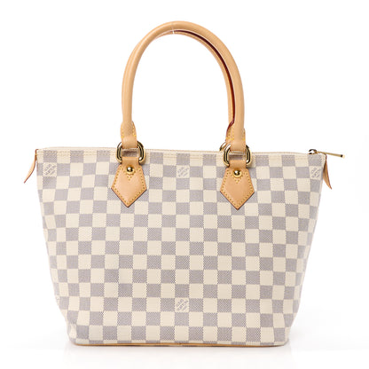 Louis Vuitton LOUIS VUITTON Damier Azur Saleya PM 1 of 12