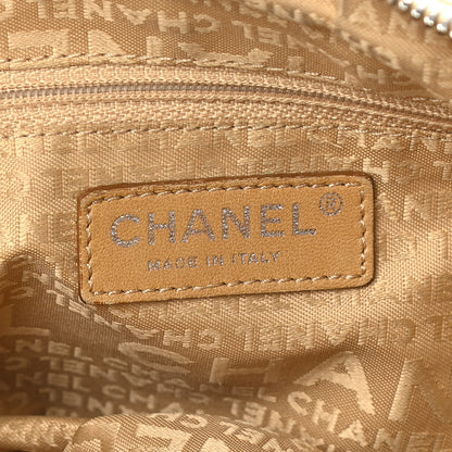 Chanel Lambskin Quilted Shoulder Flap Bag Beige 6 of 14
