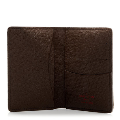 Louis Vuitton Damier Ebene Pocket Organizer NM 5 of 7