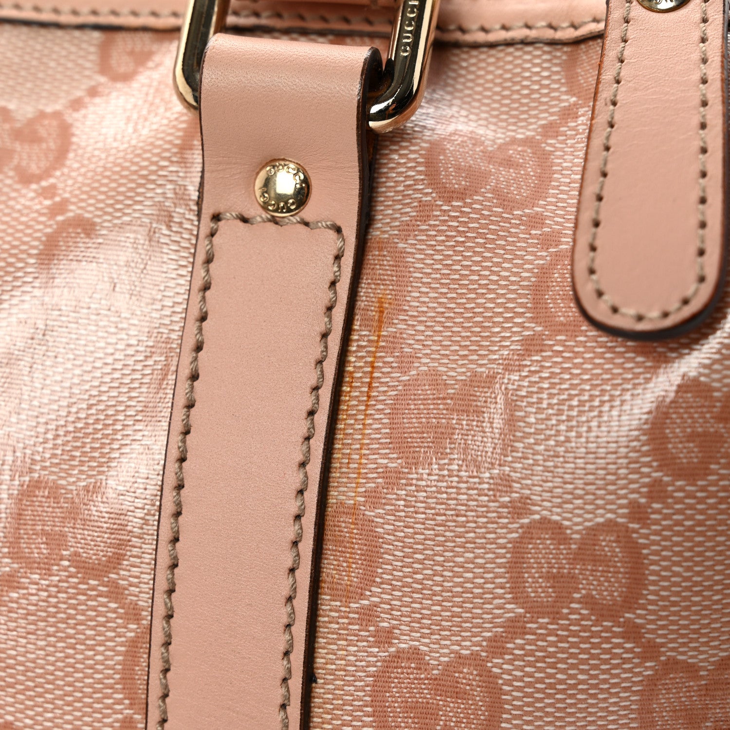 Gucci Crystal Monogram Small Joy Boston Blush 13 of 13