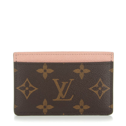 Louis Vuitton Monogram Card Holder Rose Nacre 1 of 7