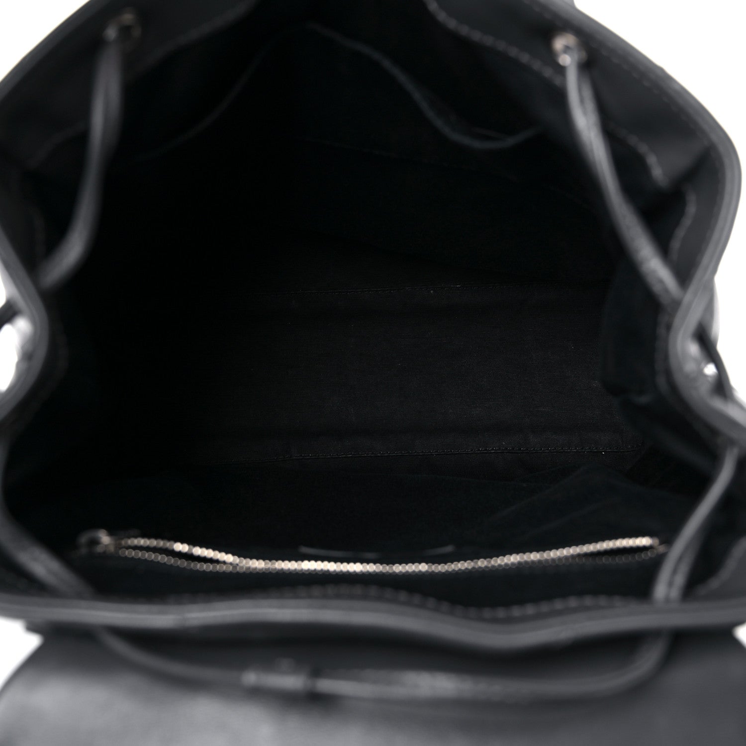 Saint Laurent Calfskin Y Quilted Monogram Medium Loulou Backpack Storm 5 of 16