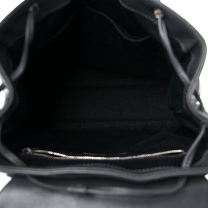 Saint Laurent Calfskin Y Quilted Monogram Medium Loulou Backpack Storm 5 of 16
