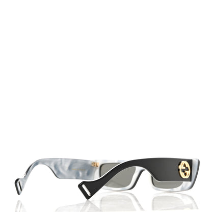 Gucci Acetate Rectangular Sunglasses GG0516S Black 4 of 7