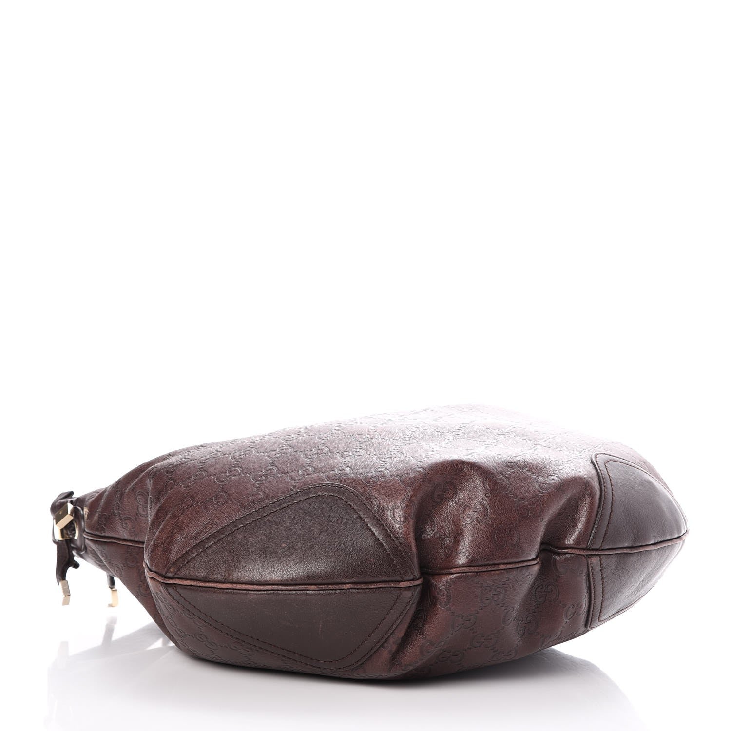 Gucci Guccissima Large Princy Hobo Dark Brown 4 of 9