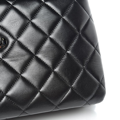 Chanel Lambskin Quilted Medium Trendy CC Flap Dual Handle Bag Black 12 of 12