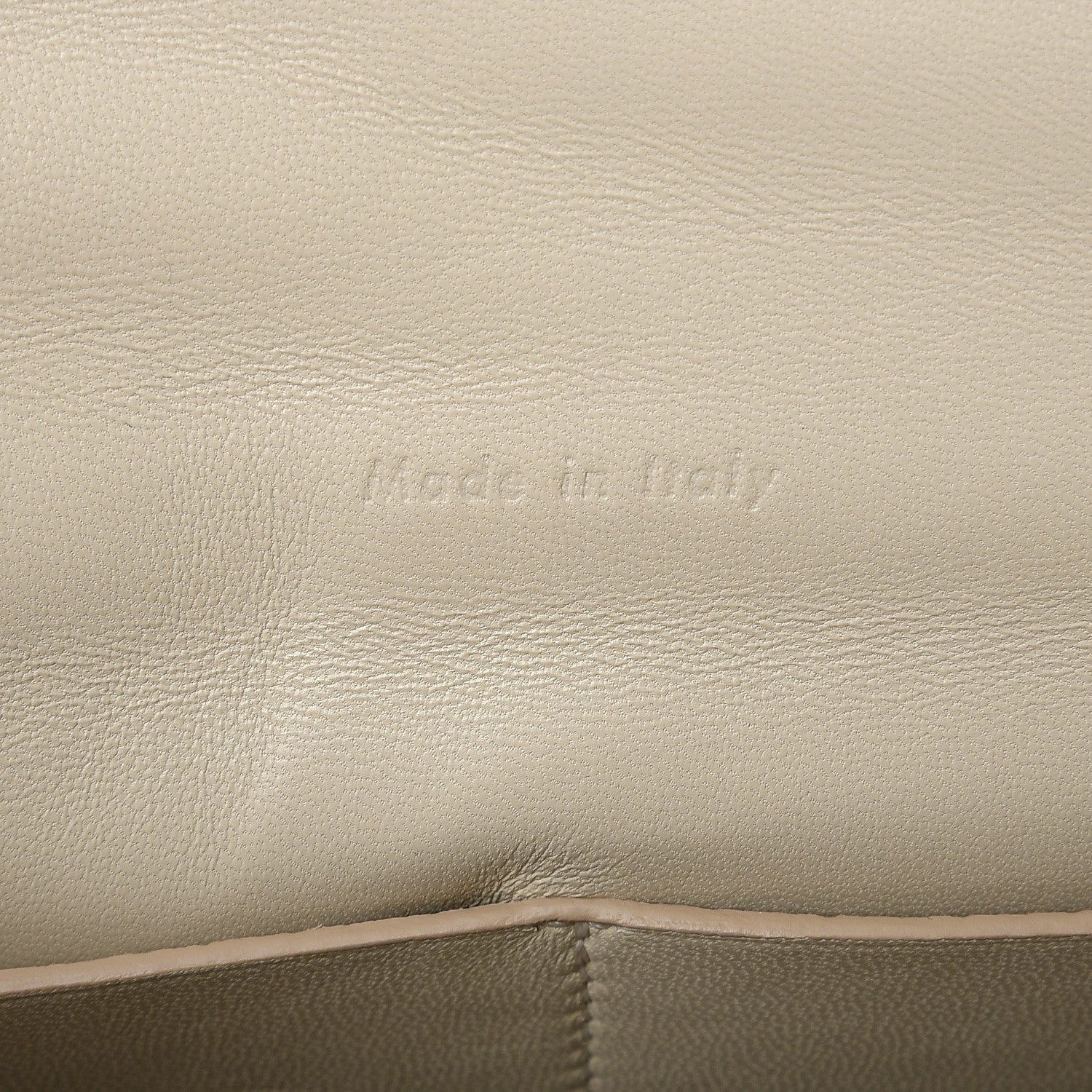 Celine Grained Calfskin Compact Trotteur Linen 6 of 7