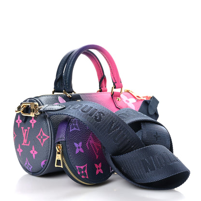 Louis Vuitton Monogram Giant Spring In The City Papillon BB Midnight Fuchsia 4 of 8