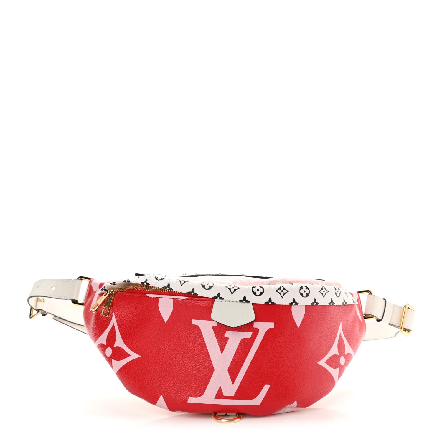 Louis Vuitton Monogram Giant Bumbag Rouge 1 of 7