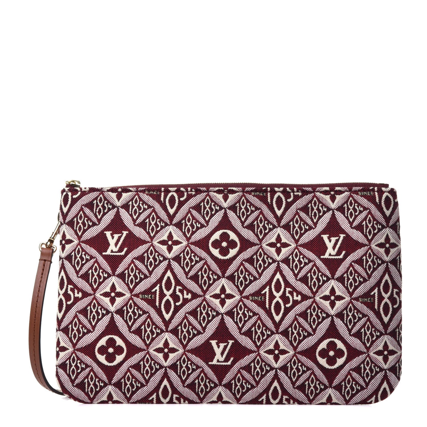 Jacquard Since 1854 Neverfull MM GM Pochette Bordeaux