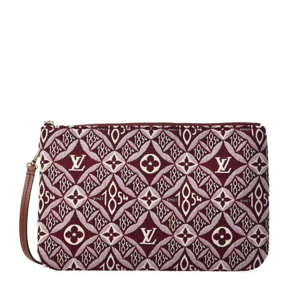 Louis Vuitton Jacquard Since 1854 Neverfull MM GM Pochette Bordeaux 1 of 7