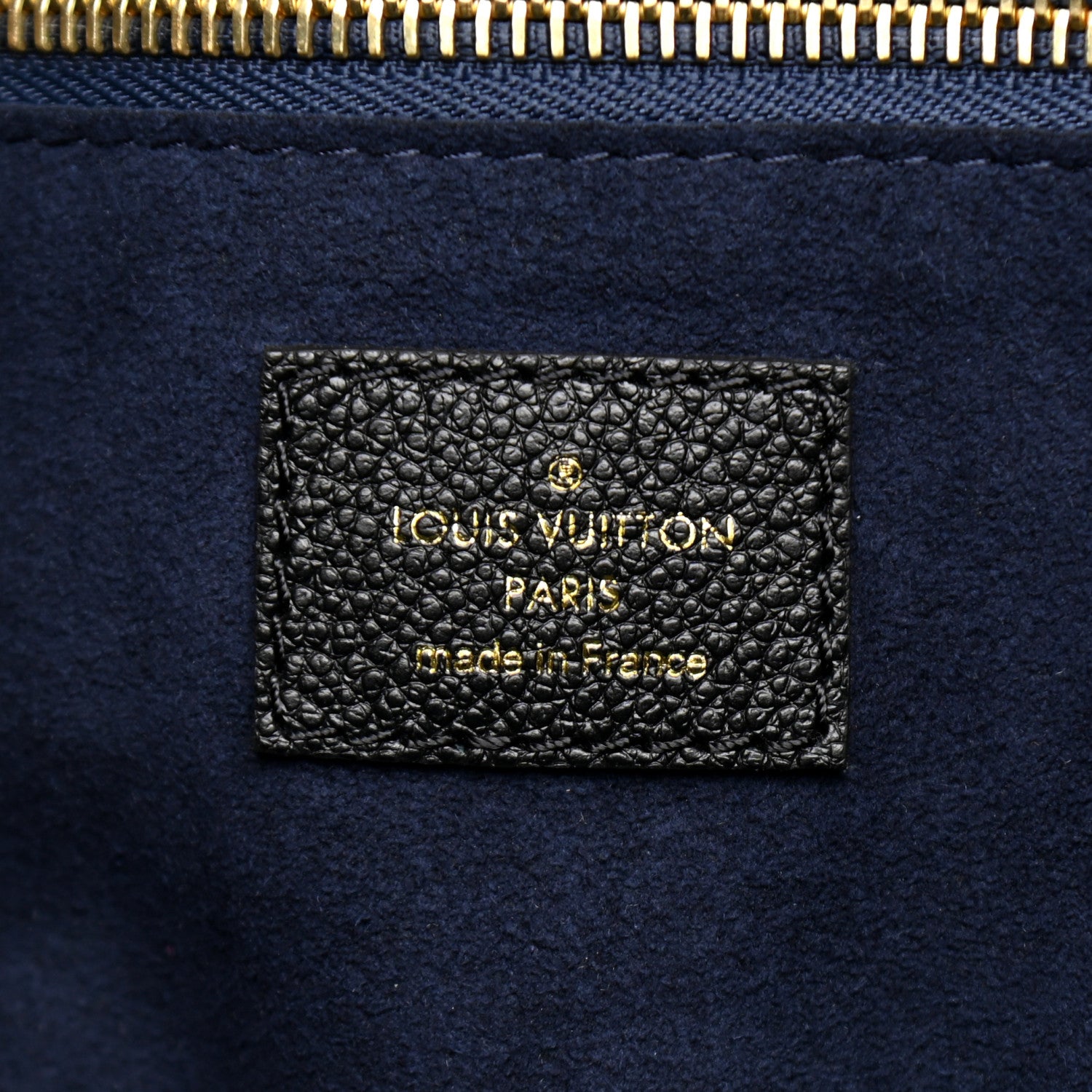 Louis Vuitton Empreinte Monogram Giant Neverfull MM Black 7 of 11