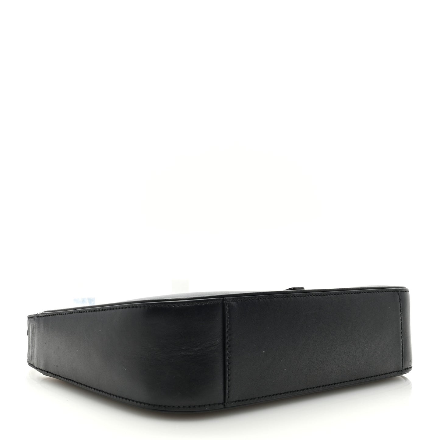 SAINT LAURENT Smooth Calfskin Le 5 A 7 Hobo Black