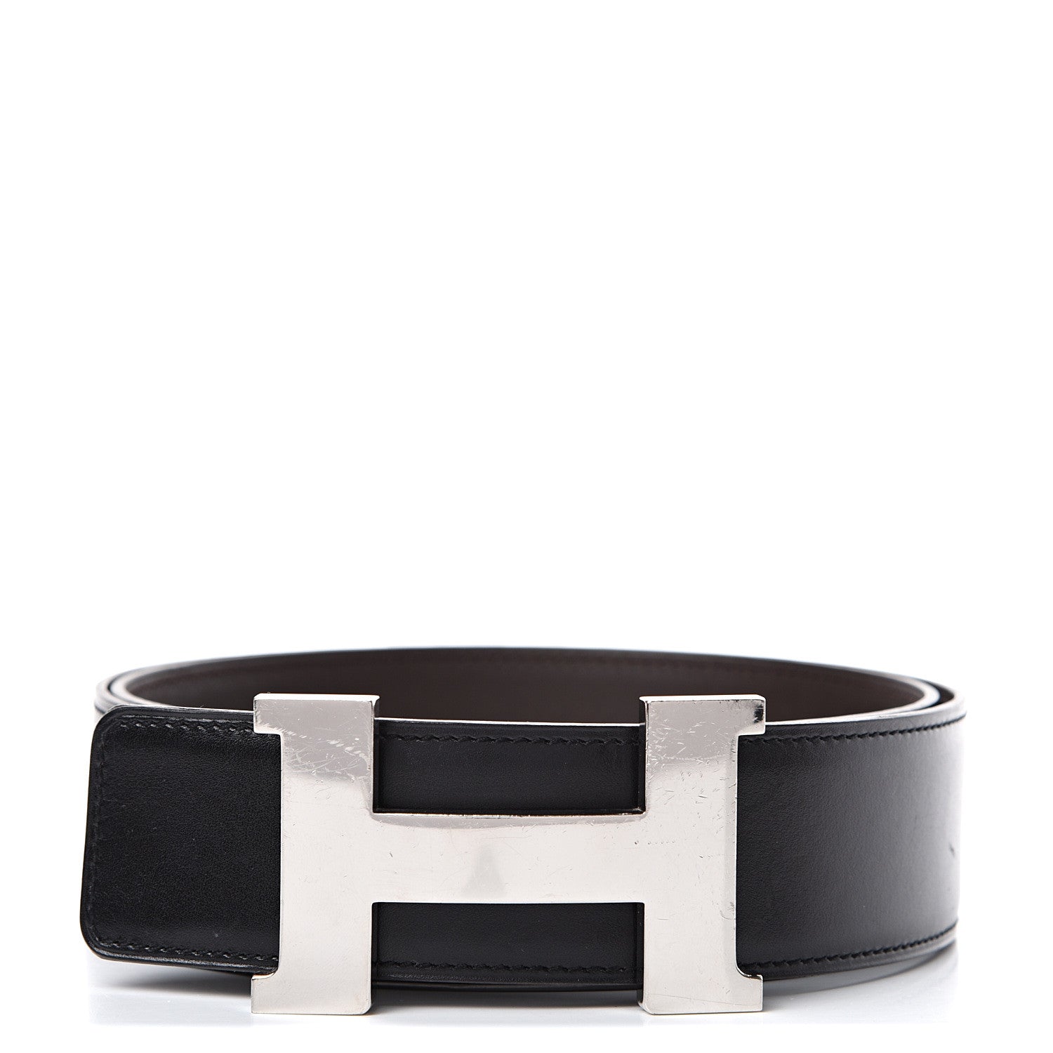Hermes Box Chamonix 42mm Constance Belt 90 Black Chocolate 1 of 9