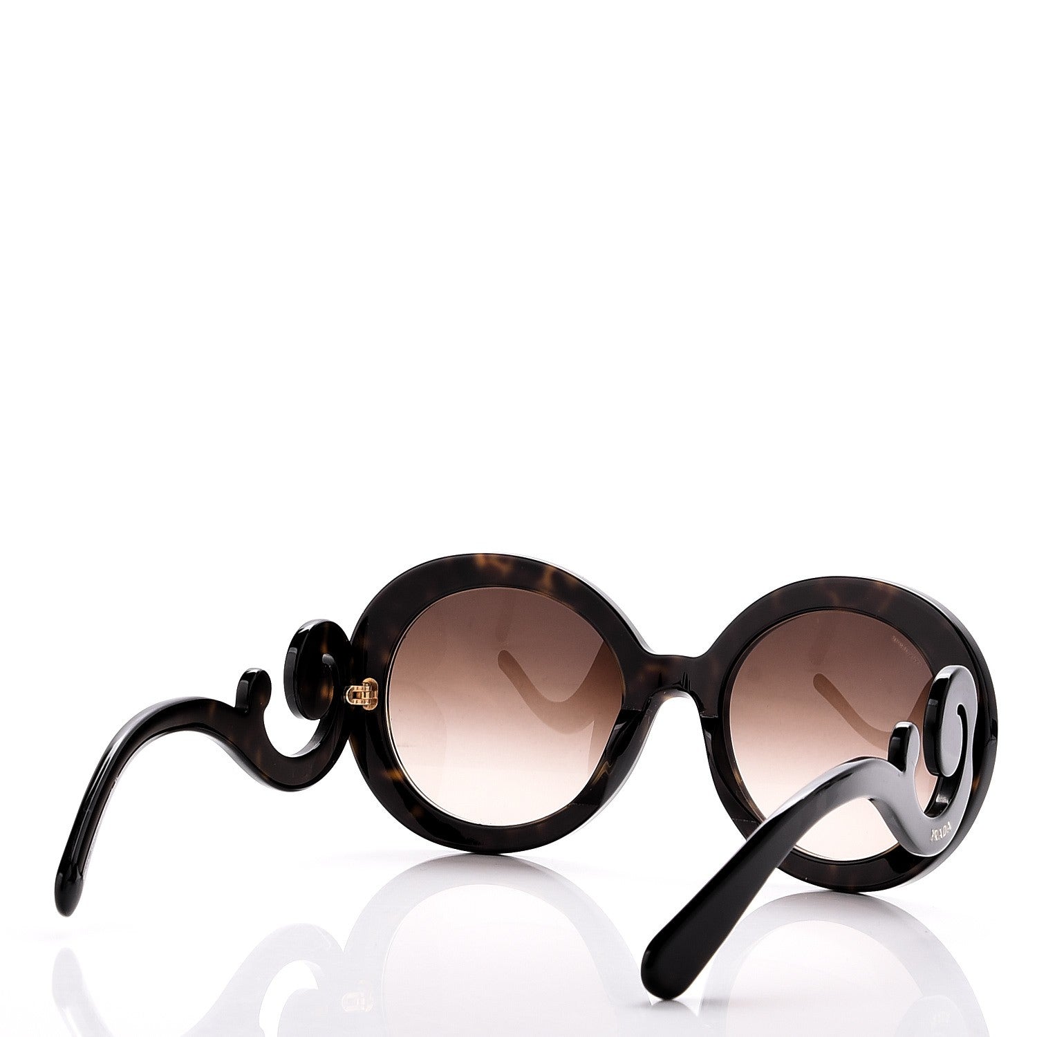Prada Baroque Sunglasses SPR 27N Tortoise 4 of 9