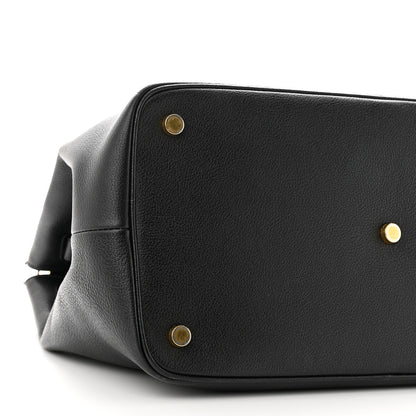 Tom Ford Pebbled Calfskin Medium Petra Bag Black 9 of 10