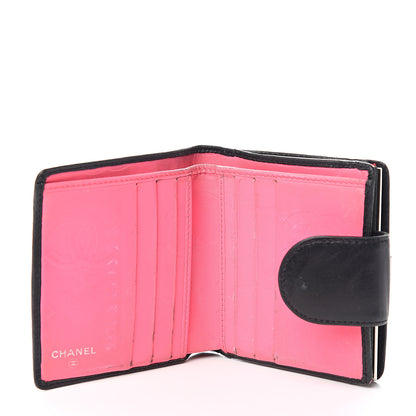 Chanel Calfskin Quilted Cambon Bi-Fold Wallet Black 4 of 8
