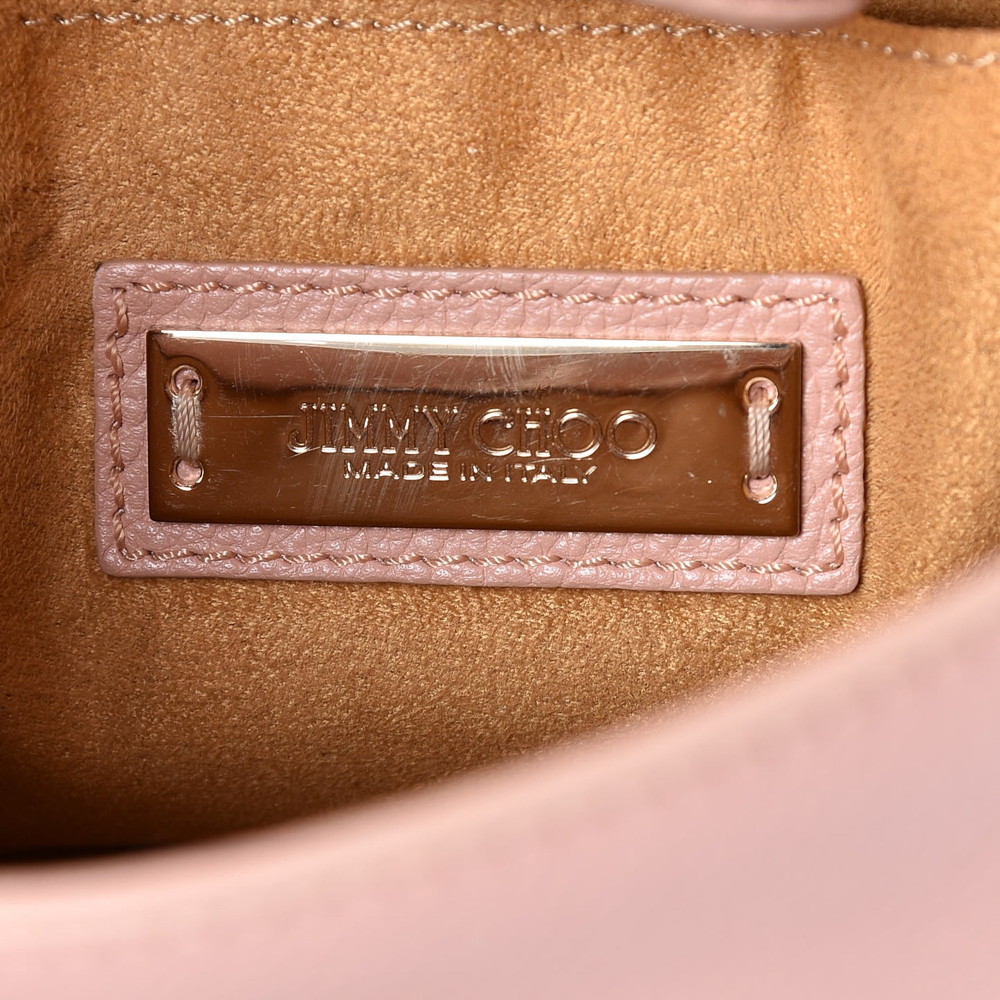 Pebbled Calfskin Rebel Crossbody Bag Pink
