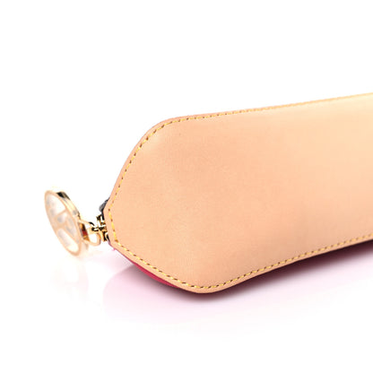 Louis Vuitton Monogram 2021 Christmas Animation Hollywood Elizabeth Pencil Pouch Coquelicot 7 of 8
