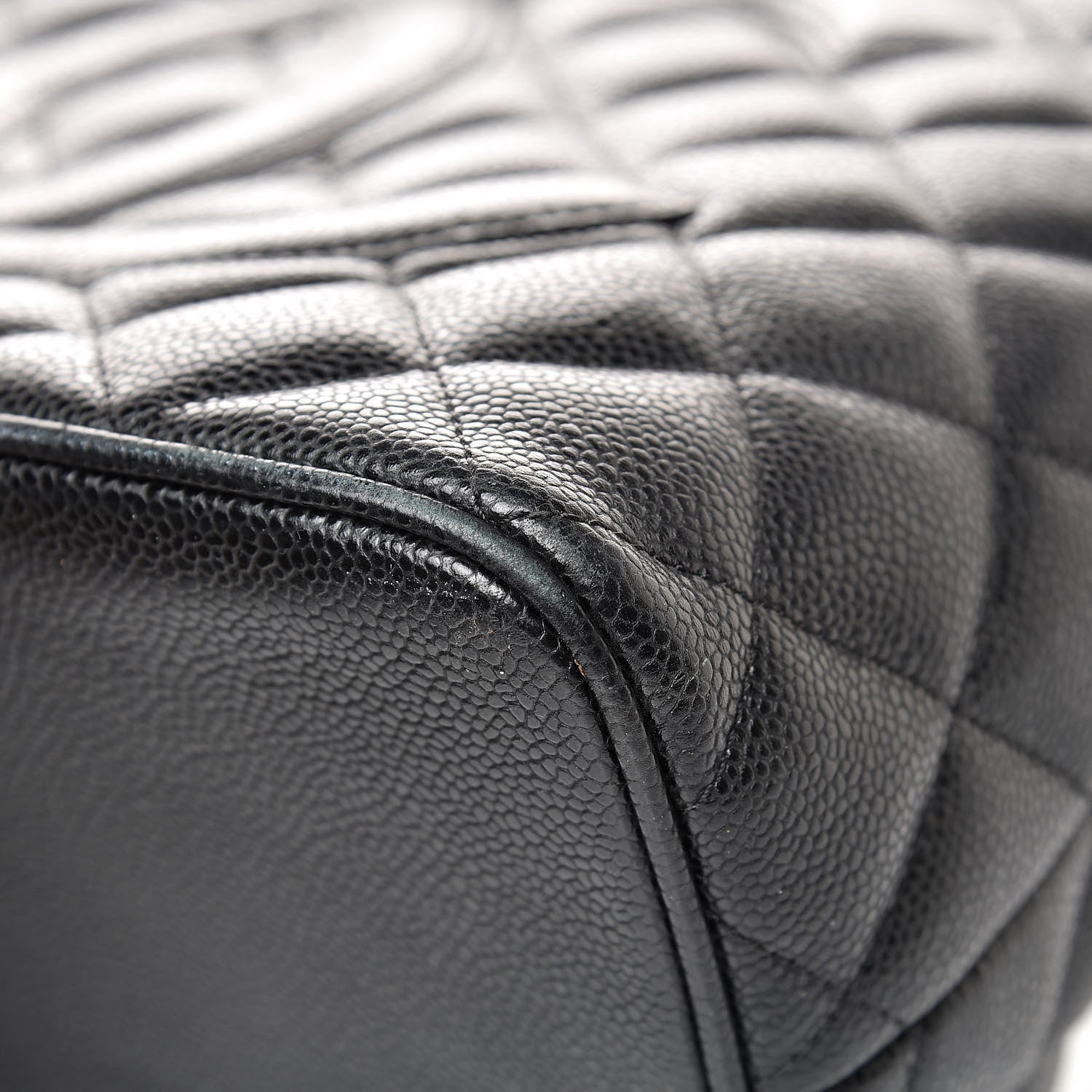 Chanel Caviar Quilted Medallion Tote Black 10 of 15