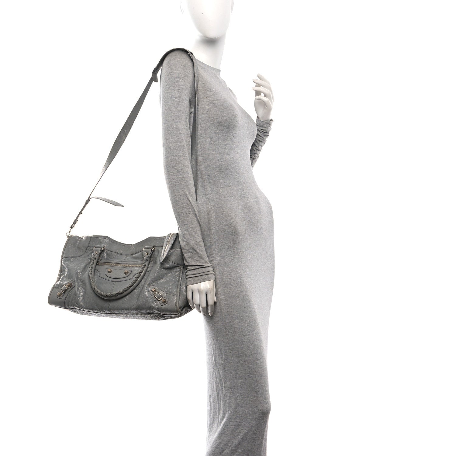 Balenciaga Agneau Giant Gold 12 Hardware Gris Haussmannien 2 of 10
