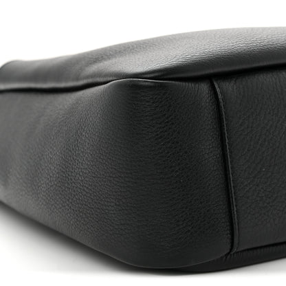 Saint Laurent Grained Calfskin Small Le 5 A 7 Soft Hobo Black 9 of 11
