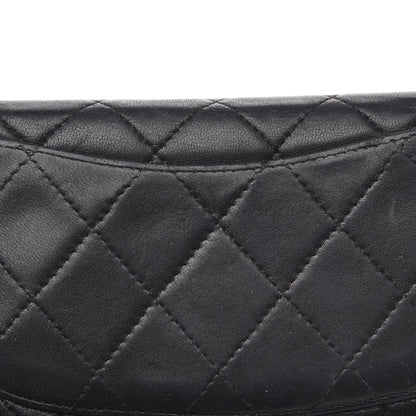 Chanel Lambskin Quilted Yen Wallet Black 11 of 16