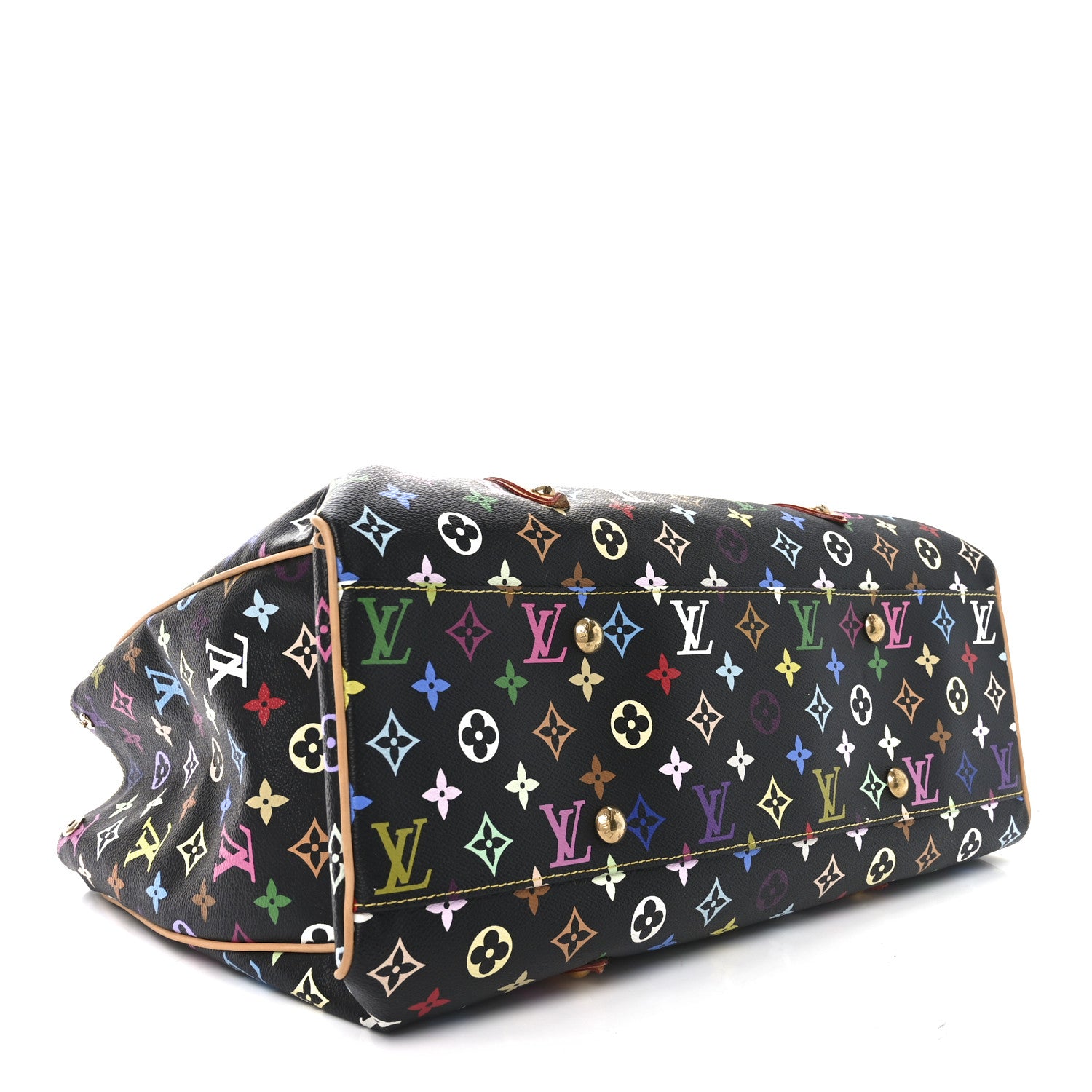 Louis Vuitton Monogram Multicolor Aurelia GM Black 5 of 10