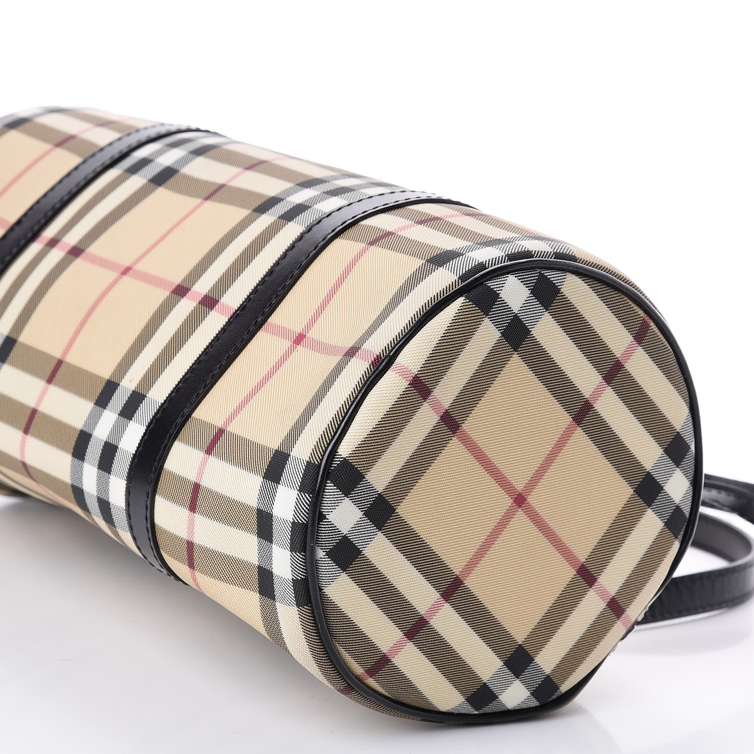Burberry House Check Barrel Bag Black 9 of 10