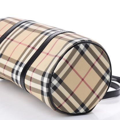 Burberry House Check Barrel Bag Black 9 of 10