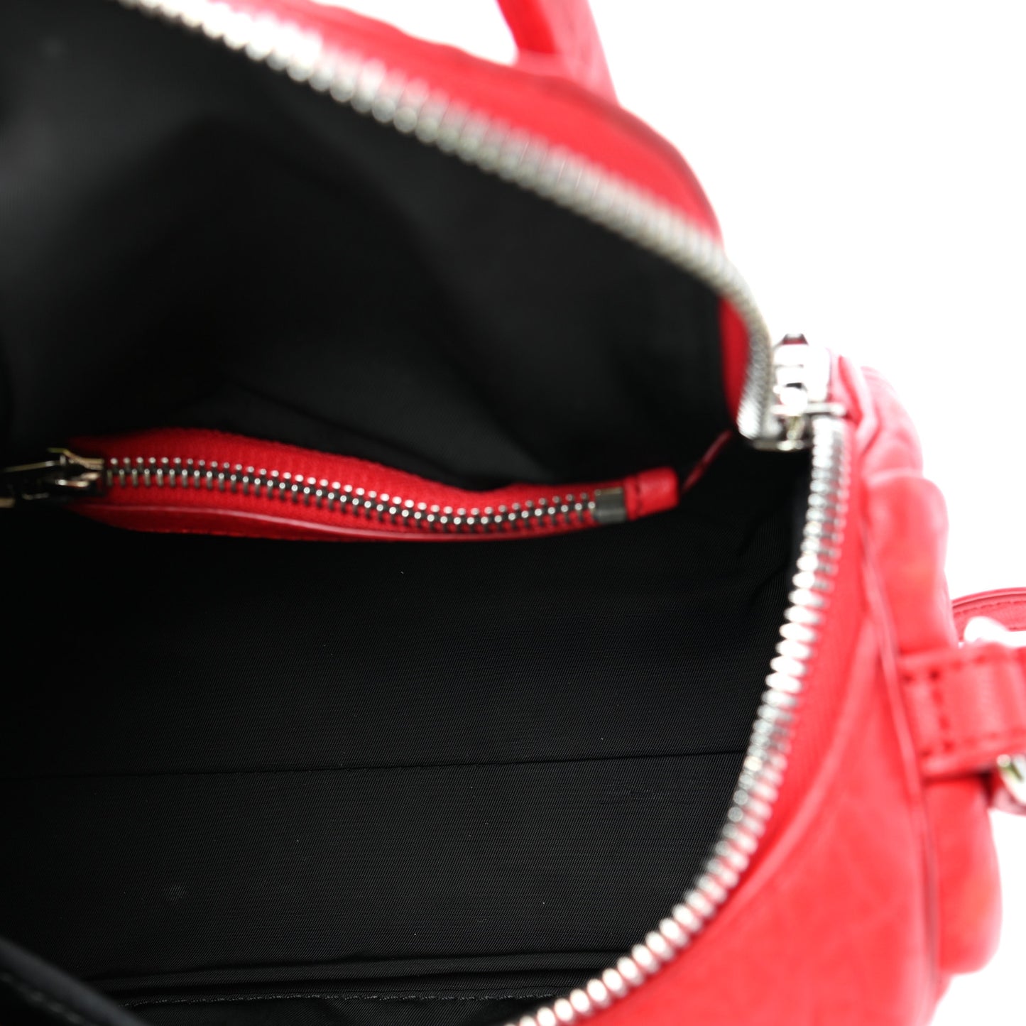 Pebbled Lambskin Mini Rockie Cult Rhodium Hardware