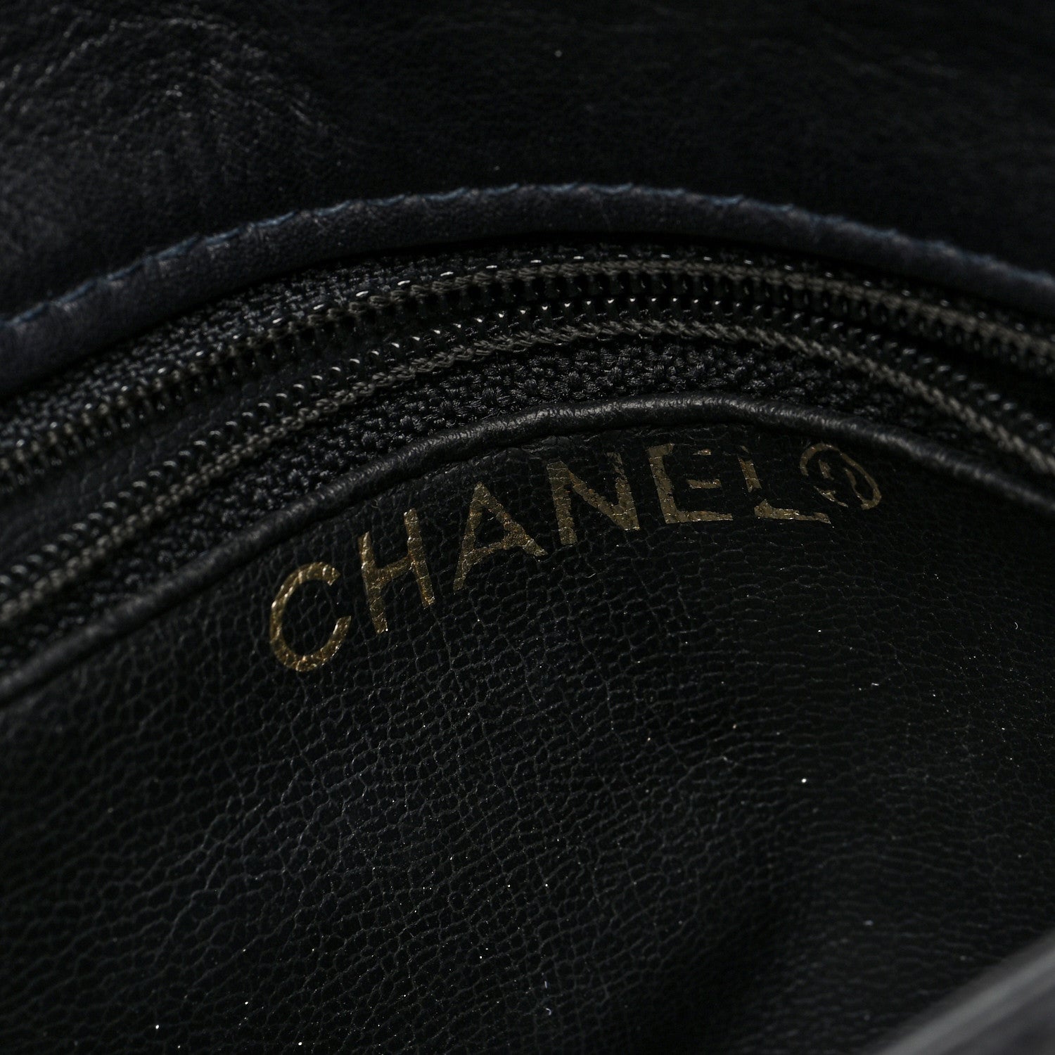 Chanel Calfskin Quilted Flap Waist Belt Bag 85 34 Black 6 of 10