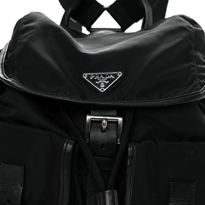 Prada Nylon Vela Large Backpack Black 8 of 14