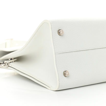 Christian Dior Bullcalf Medium Diorever Flap White 9 of 10