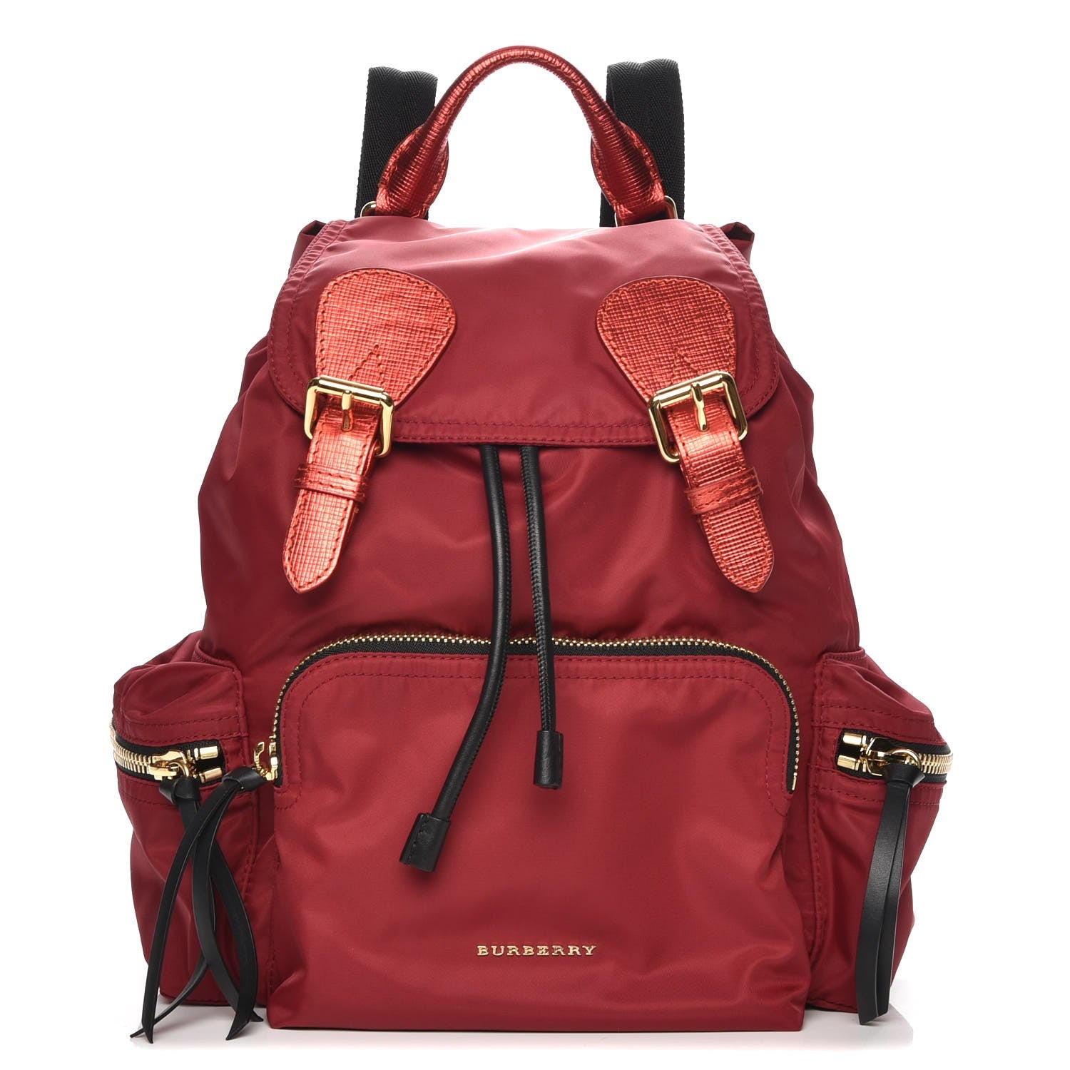 Burberry Nylon Medium Rucksack Backpack Crimson 1 of 8
