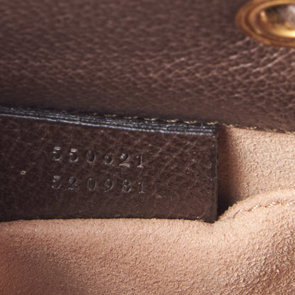 Gucci GG Supreme Monogram Web Small Ophidia Bucket Bag Brown 8 of 8