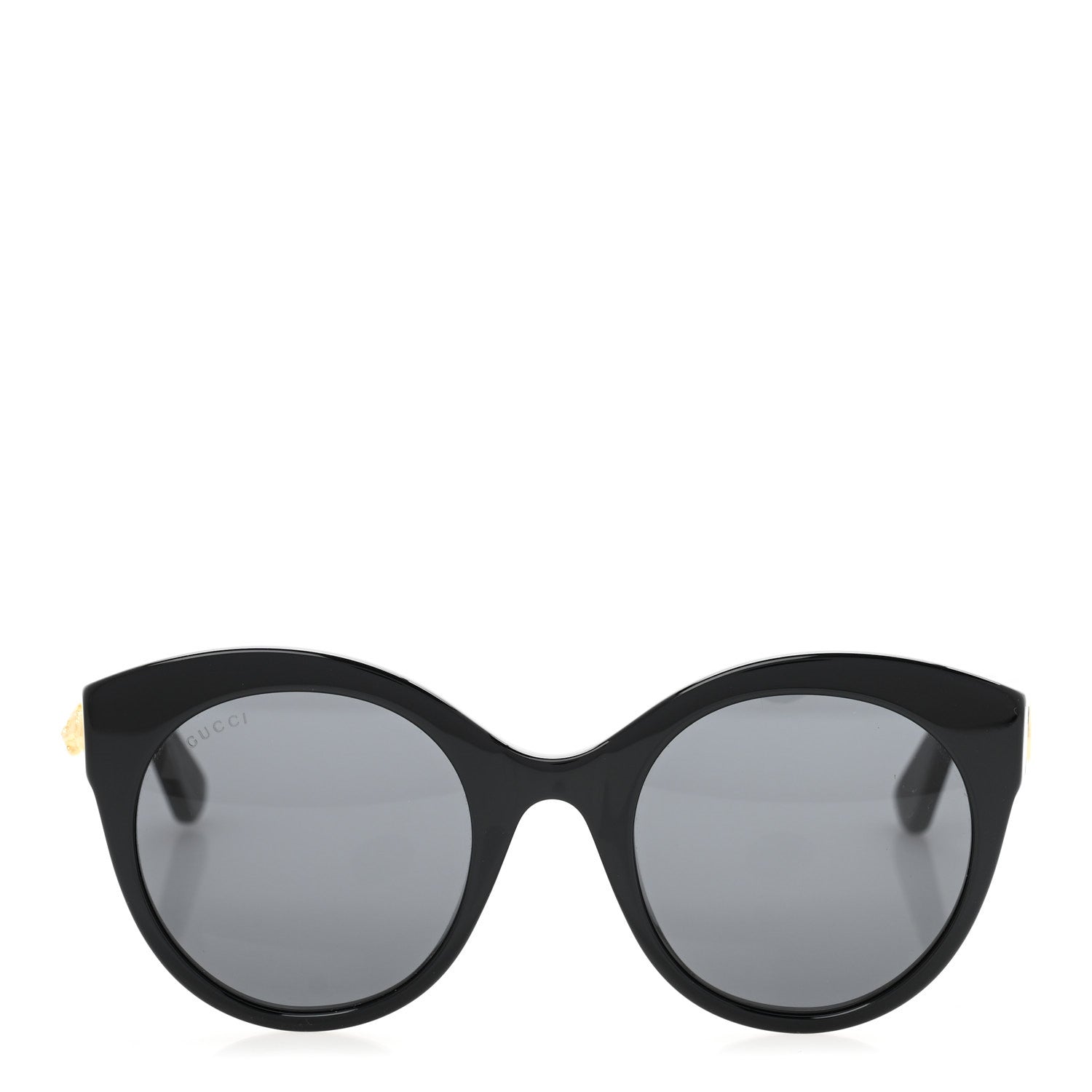 Gucci Round GG Sunglasses GG0028S Black 2 of 9