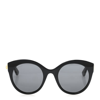 Gucci Round GG Sunglasses GG0028S Black 2 of 9