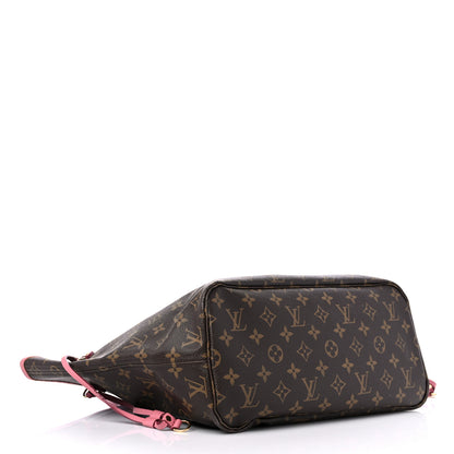 Louis Vuitton Monogram Articles de Voyage Ikat Neverfull GM Rose Velours 4 of 15