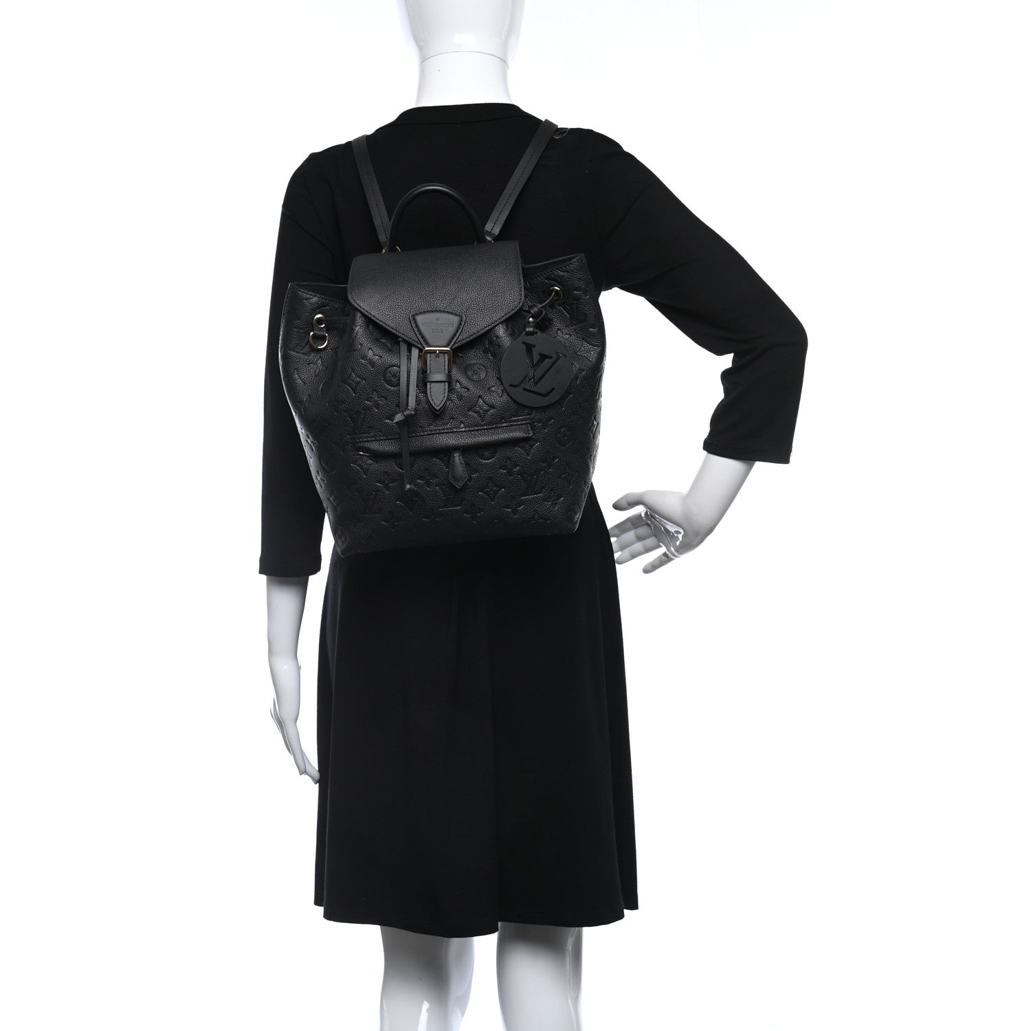 Louis Vuitton Empreinte Montsouris PM Black 2 of 8
