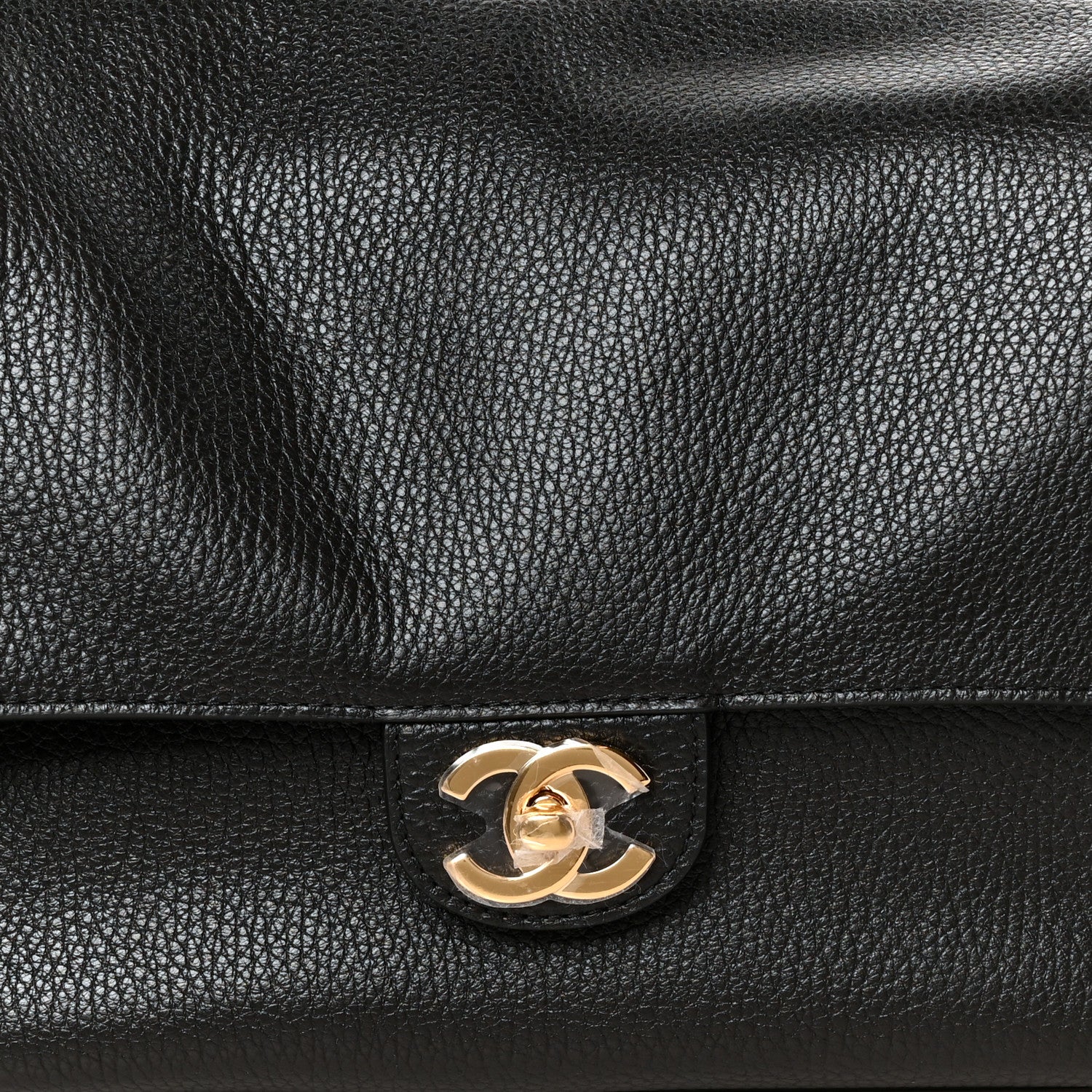 Chanel Grained Calfskin Small Souplissimo Maxi Flap Black 13 of 21