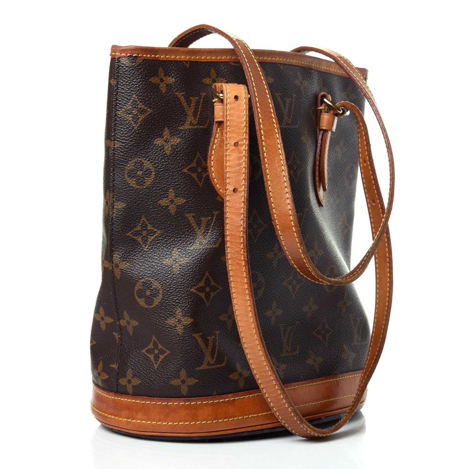 Louis Vuitton Monogram Petit Bucket 23 3 of 15