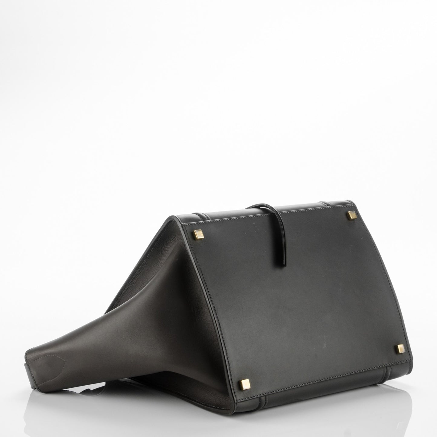Smooth Calfskin Medium Phantom Luggage Grey