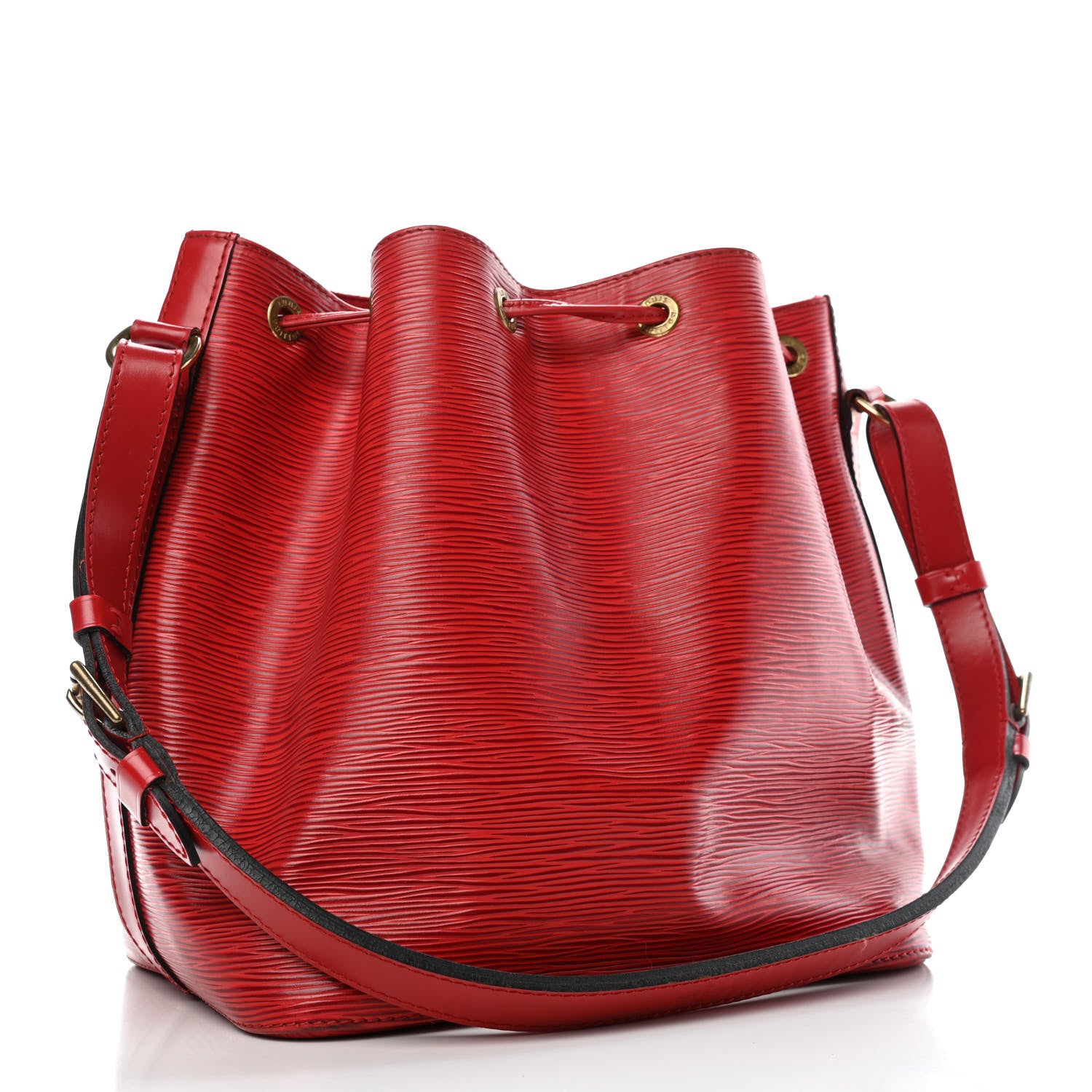 Louis Vuitton Epi Petit Noe Castillan Red 2 of 4
