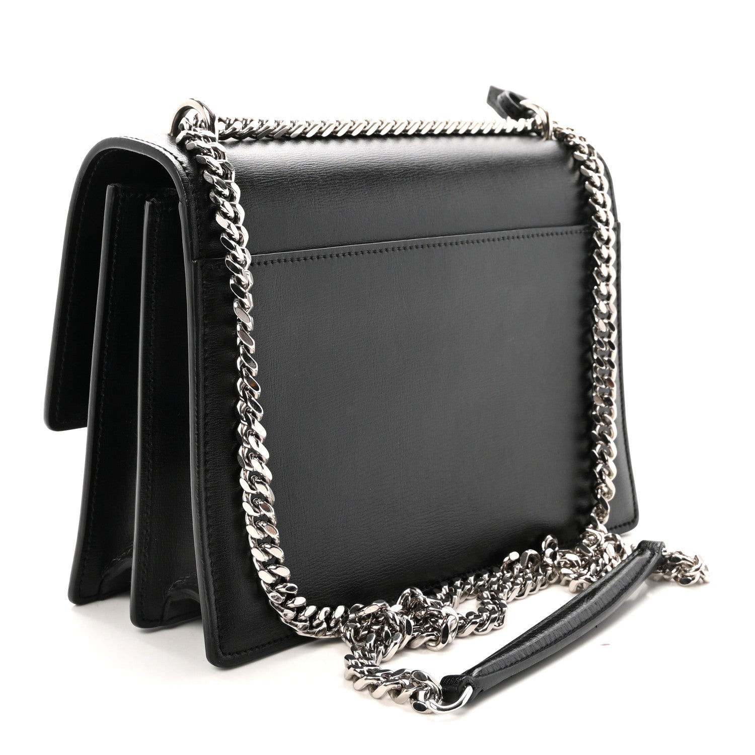 Saint Laurent Calfskin Medium Monogram Sunset Black 3 of 10