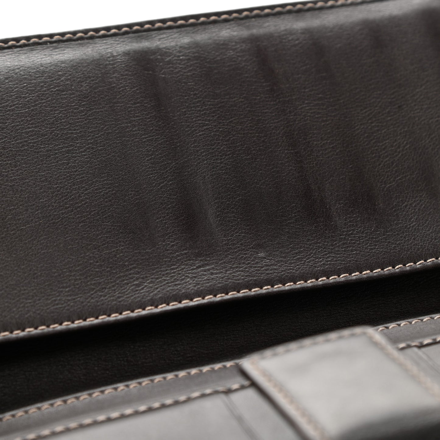 Monogram Guccioli Brando Chihuahua Continental Wallet Dark Brown