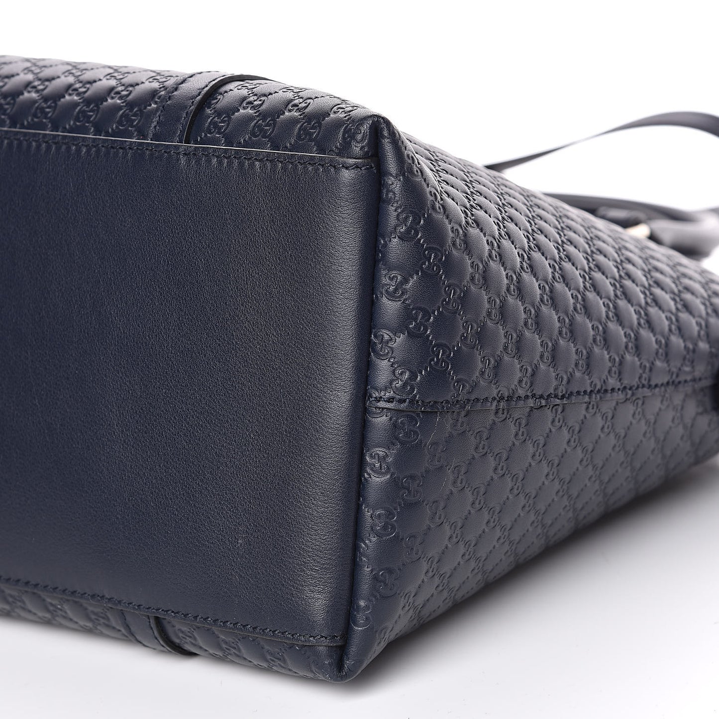 Soft Microguccissima Dome Satchel Navy