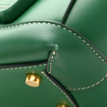 Bottega Veneta Calfskin Mini Maxi Intrecciato Arco Green 11 of 12