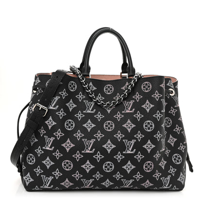 Louis Vuitton Mahina Flight Mode Bella Tote Black 1 of 11