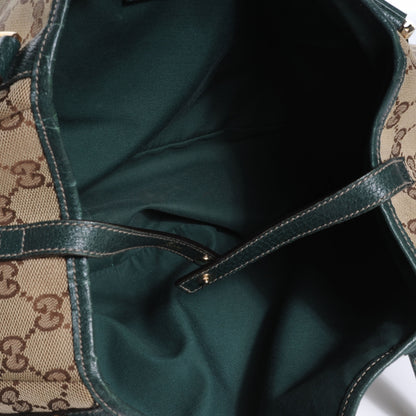 Gucci Monogram Medium Abbey Shoulder Bag Green 5 of 7